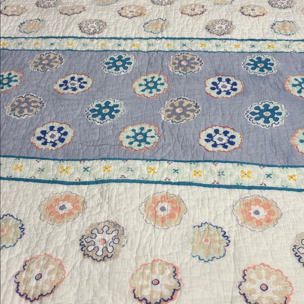 Anthropologie Ponsboy Quilt Twin - Picture 7 of 9
